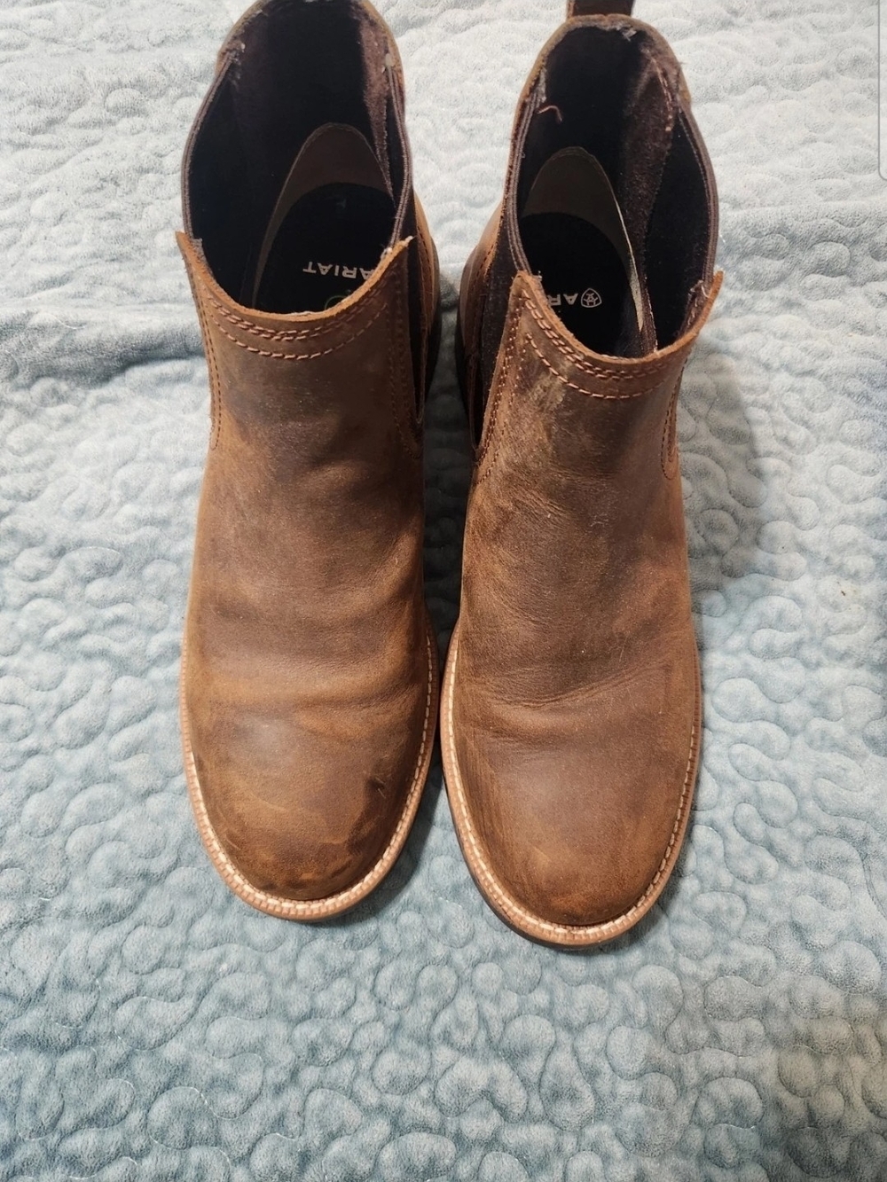 Ariat Brown Leather Chukka Boots for Men
